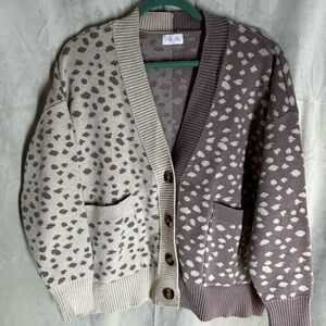 Pink Lily heavy cotton sweater